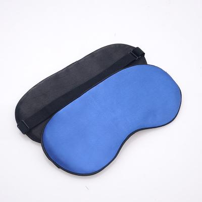 China Travel Sleeping Blindfold Natural Mulberry Silk Sleeping Under Silk Eye Masks For Eye Sleep Satin Silk Adjustable Eye Mask for sale