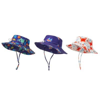 China Manufacturer Summer UPF Sun Protection 50 Sun Protection Toddler Kids Fisherman Hat Beach Hat Wide Brim Baby Bucket Hat for sale