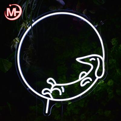 China Custom decoration MH SIGN drop shipping product dog led neon light for home neon sign for sale