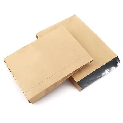 China Biodegradable Durable Custom Food Paper Bag LOQ MOQ Top Up Kraft Paper Bag Copy Snack Cookie Packaging Plastic Holder for sale