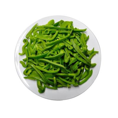 China FROZEN Organic Frozen Color Pepper Green Bell Pepper With HACCP for sale