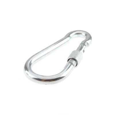 China Heavy Industry Hook Stainless Steel Carabiner HookSnap Heavy Duty Nickel Plated Snap Hook for sale