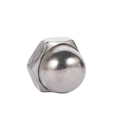 China Wholesale High Quality Stainless Steel Round DIN1587 Heavy Industry Factory Price China 304 Head Cap Nut for sale