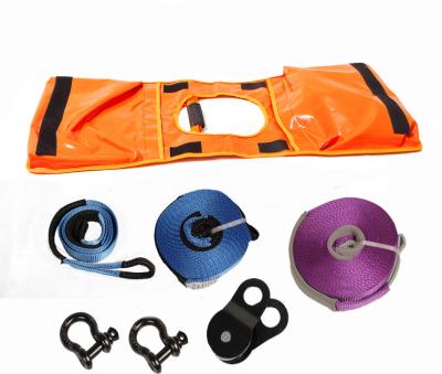 China 7PC Complete Salvage Winch Rigging Kit LOT for sale