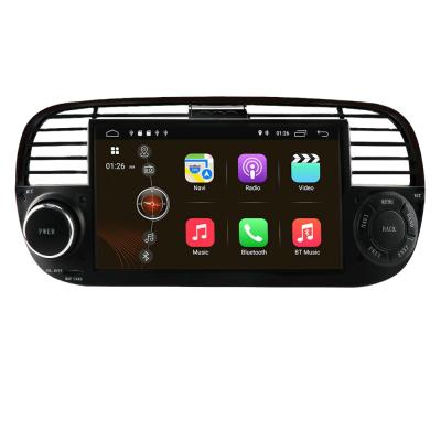 China Android 10.0 GPS Car Multimedia Player IPS DSP 4GB 64GB 1Din For FIAT 500 Radio Navigation Stereo Audio Head Unit 8 GPS Carpla Core for sale