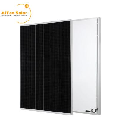 China Warehouse Hot Sale Photovoltaic 550W Mono Staggered Solar Panels for sale