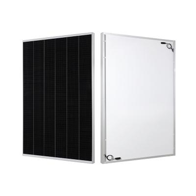 China Manufacturer Hot Selling Waterproof 550W High Efficiency Shingled Solar Panel For House Roof 210mmx210mm for sale