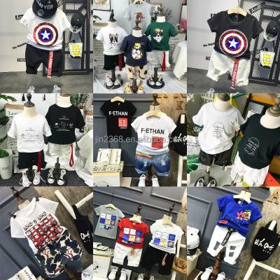 China Anti-Shrink New Arrival Kids Short Sleeve Suit Children's Cotton Kids Clothing Girl Baby Boy Clothes T-shirts for sale