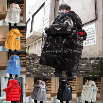 China Anti-wrinkle Men' s Logo Cotton Puff Jaket Designer Winter Bubble Padded Coat Down Black Polyester Outdoor Puffer Jacket For Men for sale