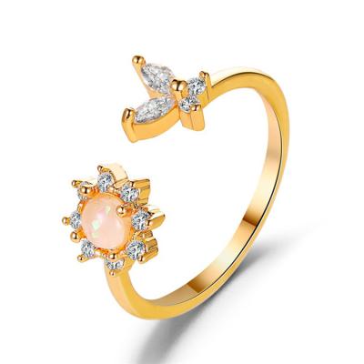 China No Nickel Simplicity Trendy Jewelry And Lead Free Modern Multicolor Fashionable Rings For Personal Decoration for sale