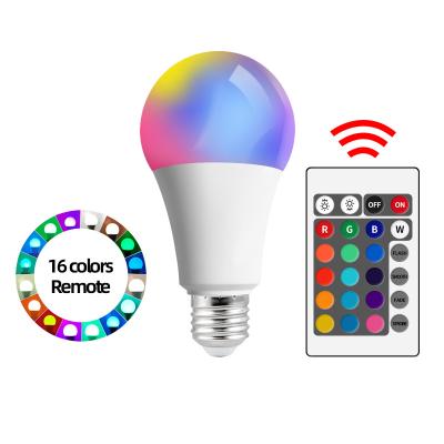 China Residential Manufacturing no Strobe Die-cast dimmable rgb led global lamp bulb for sale