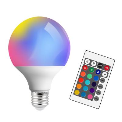 China Residential Factory Sells Changing dimming  RGB+CCT Led Smart Bulb RGB light for sale