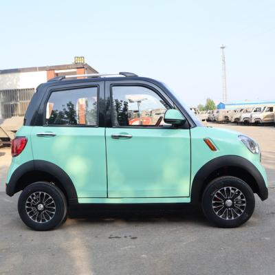 China Leather Adult 2023 CE New Energy Mini China Electric Smart Car Automatic AC Electrico Four Wheel Drive for sale