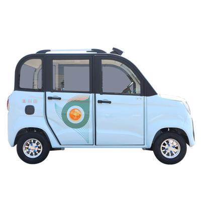 China Adult Leather Electric Vehicle Electrico Four Wheel Drive Mini China Electric Smart Car With Spare Tire for sale