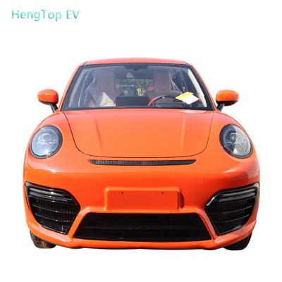 China 2023 HengTop EV Leather Electric Car 300km With Range Per Charge Low Price Sedan Passenger Vehicle for sale