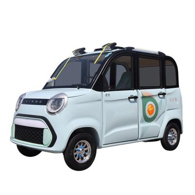 China New Energy Design Leather Electric Vehicle Mini Electric Car 4 Seater Electric Vehicle Four Wheel Electric for sale