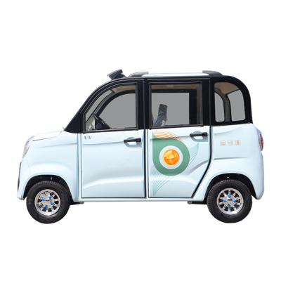 China 4 Seater Mini Electric Car Design New Energy Electric Vehicle Leather Four Wheel Car From China for sale