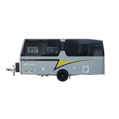 China Travel trailer customized new trend new currents rv camper trailer travel trailers min order quantity for sale