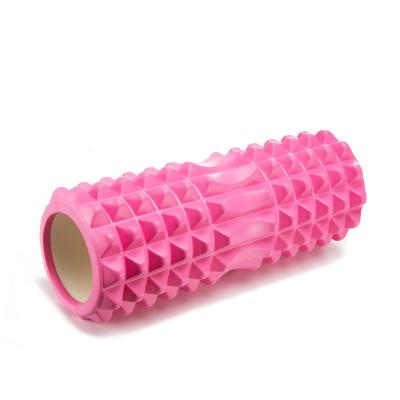 China Durable GAION EVA Hollow Foam Roller Massage Roller Drop Shipping Custom Yoga Roller for sale