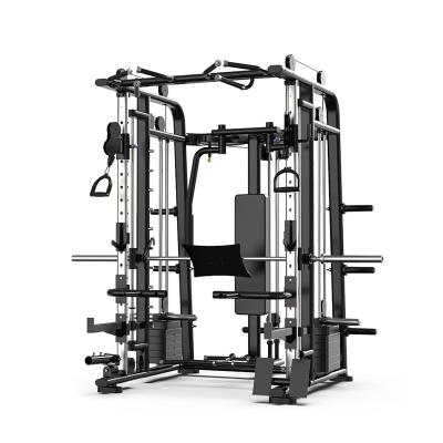 China GAION Smith Machine Drop Shipping Smith Machine Multi Functional Home Exercise Gym Equipment for sale