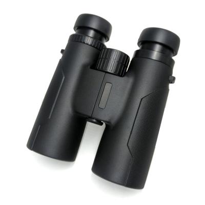 China Bak4 Optical Glass 10x42 Compact Hunting Binocular With Center Focus Knob for sale