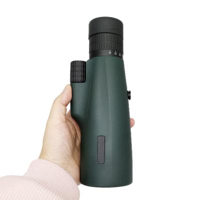 China Teleskop-Smartphone-Adapter des grünen lauten Summens 10-30×50 Monocular tragbar für das kampierende Wandern zu verkaufen