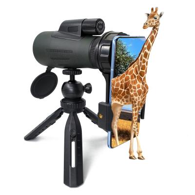 China Telescopio de observación de aves monocular de vidrio para la caza en venta