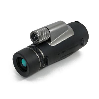 China telescopio monocular del poder más elevado 12X56 con el foco dual de la prisma del trípode BAK4 del tenedor de Smartphone en venta