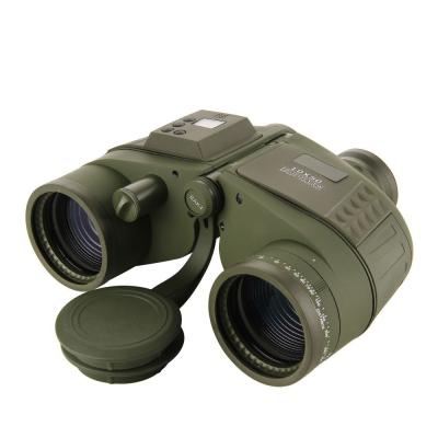 China 7x50 Binoculars with Electric Compass, Nitrogen Waterproof BAK4 Prism FMC Lens Binoculars for Kid Adult Bird Watching for sale