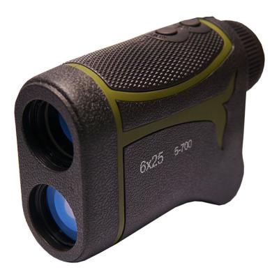 China 1500M 6X 2.5CM Golf Laser Rangefinder Hunting Rangefinder With Slope for sale