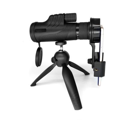 中国 Smartphoneのアダプターおよび三脚が付いている6-18x42 10-30X42の高い発電のズームレンズのMonocular 販売のため