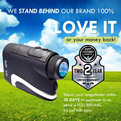 China BAK4 Prism 6X Slope Golf Rangefinder 905nm Laser Range Finder For Hunting for sale