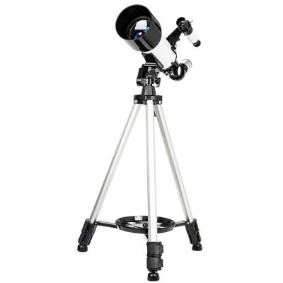 China 40x70mm Reisastronomie Refractor Telescoop Volledig bekleed glas optiek Te koop