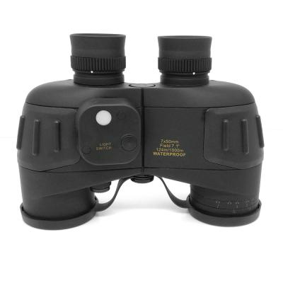 Chine télescope Marine Binoculars de téléphone portable de 10x50 12x50 7x50mm avec la boussole à vendre