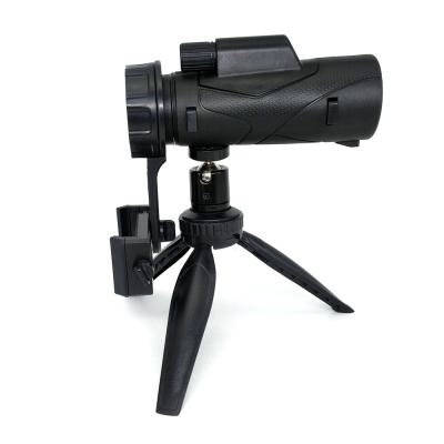 China Telescopio monocular de teléfono móvil 12x50 10x42 Bak4 Prisma para disparos a objetivos en venta