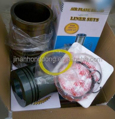 China Tractors Brand SD1110 Cylinder Liner And Piston Kit For Tractor Spare Parts for sale