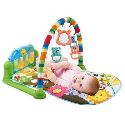 China Toddler Sleep Crawling Nap Mat Baby Play Mat Toy Early Educational Indoor Games Rabbit Piano Educational Activity Pedal With Music for sale