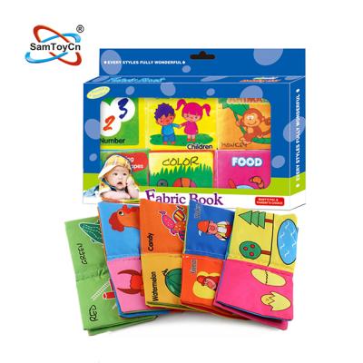 China The First Education Toys Infant Washable Books The Other Toy Sets Baby Cloth Educational Book For Children 32.5*20*2.5cm for sale