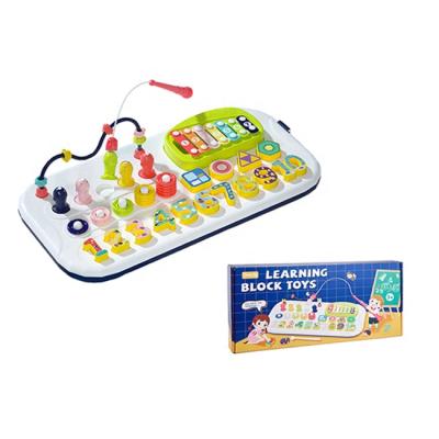 China Toy Educational Multifunctional Puzzle Plastic Educational Activity Recgnition Board Assorted Leaning Machine For Children for sale