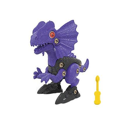 China Wholesale Disassemble Dinosaur Building Toy Set Educational Block Toys DIY Dinosaur For Boys 20 x 18.5 x 11 cm for sale