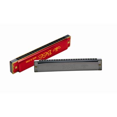 China Latest Version 24 Holes Harmonica Chromatic Harmonica DF-24C for sale