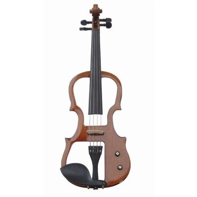 China - Professional Manufacturer 5 String 4/4 White Electric Violin for sale