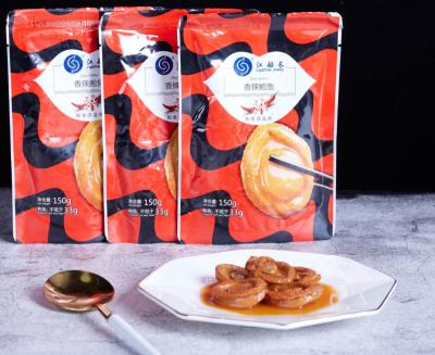 China canned fresh spicy abalone in a bag frozen abalone for sale 150g/bag for sale