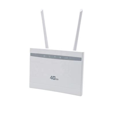 China 300 mbps 4G LTE CPE WIFI Router External Modem with Antennas and SIM Card Slot for sale