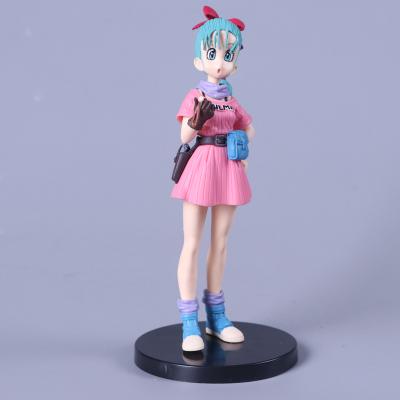 China Toy Japanese Anime Anime Action Figure Cartoon Dragon Ball Z Bulma No.90 PVC Action Number Model Toy Boxed For Decoration for sale