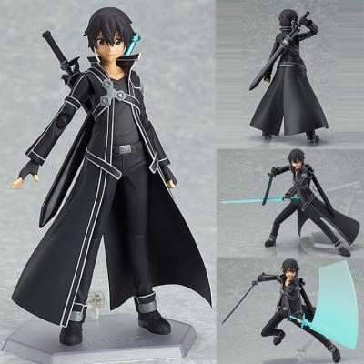 China Japanese Art Online Kirito Sao Figma Sword PVC Action Model Human Figure Toys Anime Toy Gift/Hot Sale Custom Made Decoration/Collection for sale