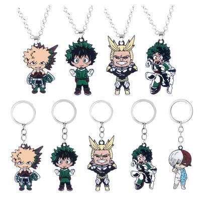 China Hot Sale Environment Friendly Japan Anime My Hero Academia Character Jewelry Accessories Main Chain Necklace for sale