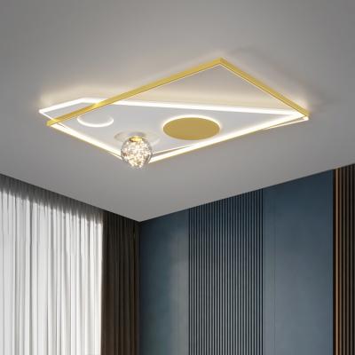 China High Grade LED China Best Price Contemporary Indoor Decoration Round Square Modern Led Ceiling Lamp for sale