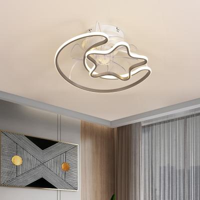 China Modern High Grade LED Simple With Kitchen Bedroom Living Room Lights With Fan Led Ceiling Lamps for sale