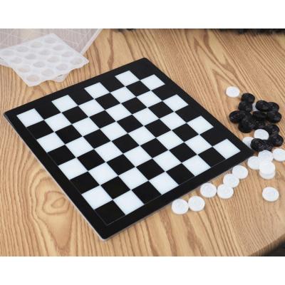 China Viable Crystal Epoxy Resin Chess Board Mold Controllers Game Panel Silicone Resin Chess Board Mold for sale